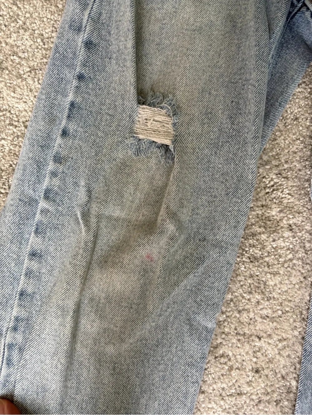 Art Class Light Wash Girl’s Straight Leg Jeans - Light Blue